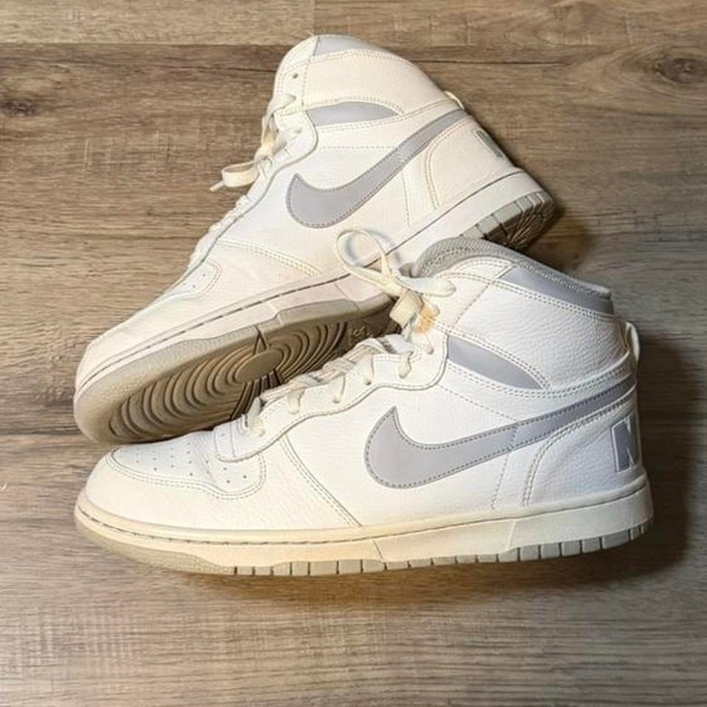 Nike Big High‎ Grey Wolf Dunk Sneaker Shoe US M9